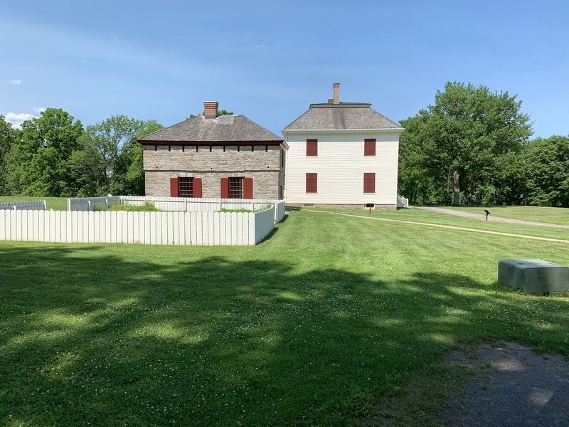 View of "the Hall" from the Marker image. Click for full size.
