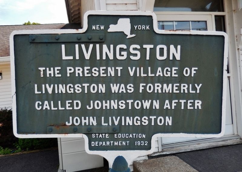 Livingston Marker image. Click for full size.