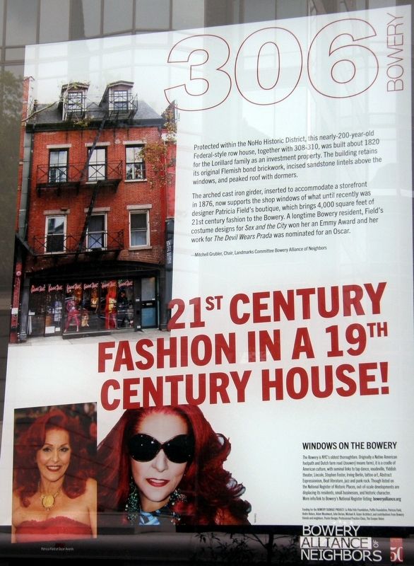 21st Century Fashion In A 21st Century House Marker image. Click for full size.