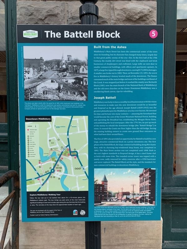 The Battell Block Marker image. Click for full size.