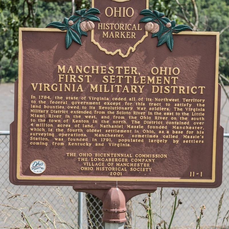 Virginia Military District Marker image. Click for full size.