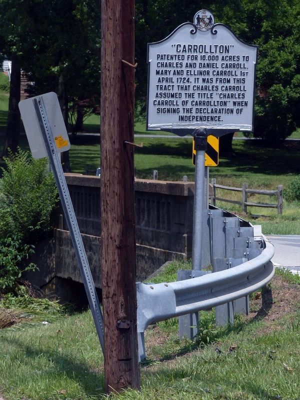 “Carrollton” Marker. Click for full size. “Carrollton” Marker image. Click for full size.