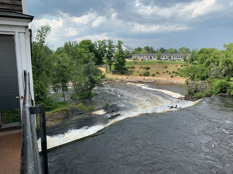 Middlebury Falls from Battell Bridge image. Click for full size.