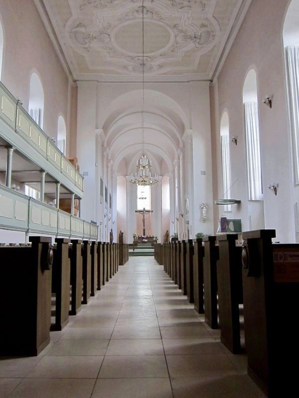 Evang.-luth. Stadtkirche / Protestant Lutheran City Church - interior image. Click for full size.