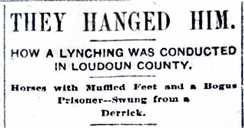 They Hanged Him. image. Click for full size.