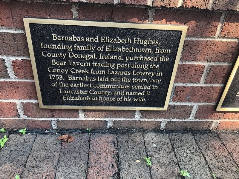 The Founding of Elizabethtown Marker. Click for full size. The Founding of Elizabethtown Marker image. Click for full size.