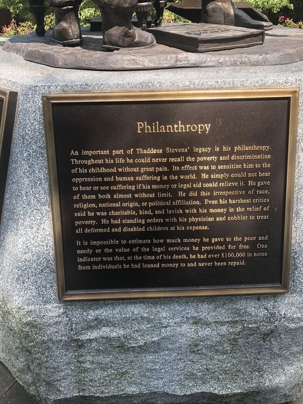 Thaddeus Stevens Marker image. Click for full size.