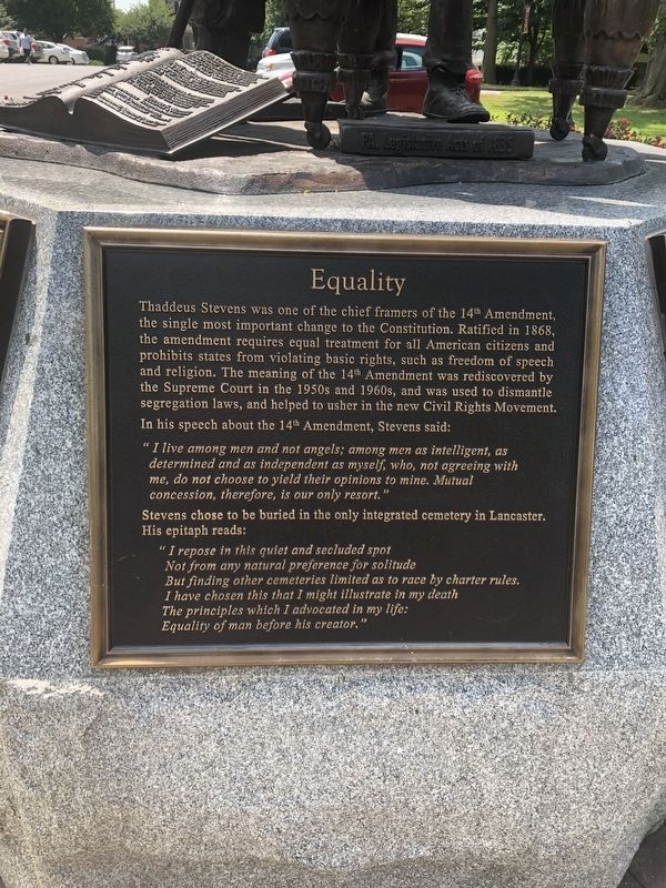 Thaddeus Stevens Marker image. Click for full size.