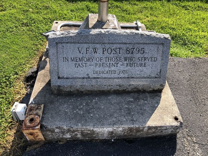 V.F.W. Post 8795 Veterans Memorial image. Click for full size.