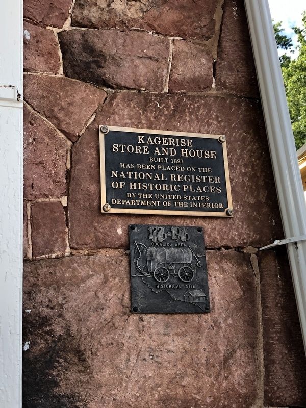 Kagerise Store and House Marker image. Click for full size.