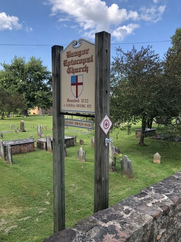 Sign on the grounds of the church image. Click for full size.