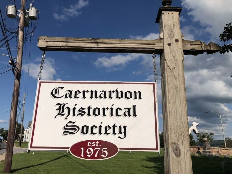 The Caernarvon Presbyterian Church Marker image. Click for full size.