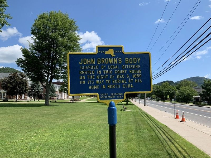 John Brown�s Body Marker image. Click for full size.