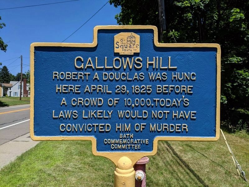 Gallows Hill Marker image. Click for full size.