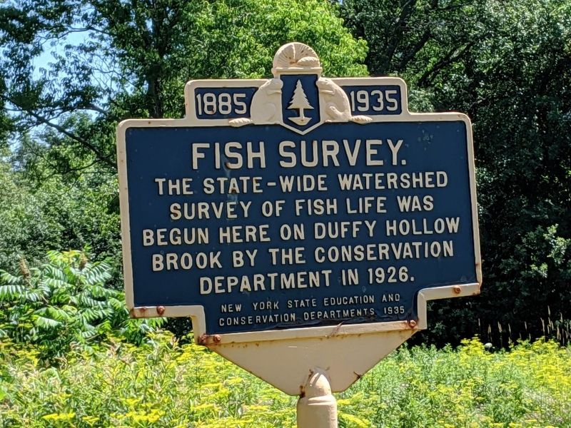 1885 Fish Survey 1935 Marker image. Click for full size.