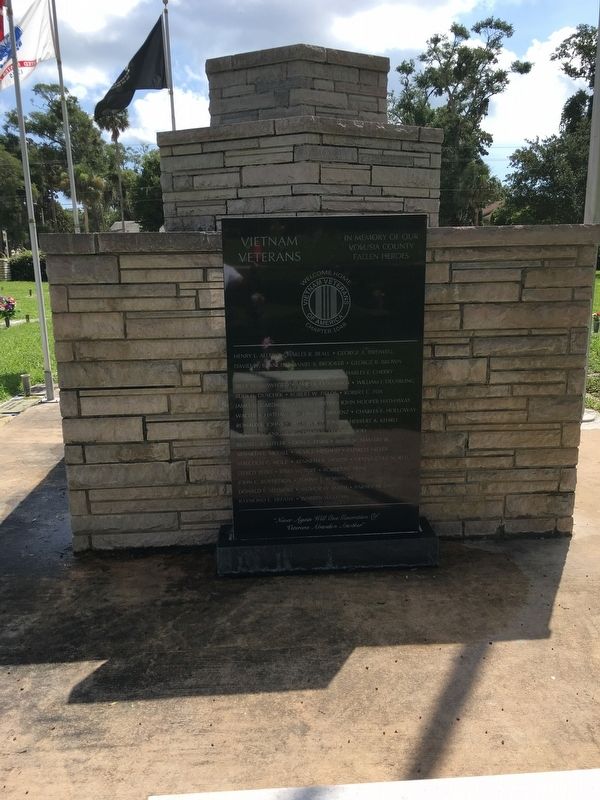 Vietnam Veterans Marker image. Click for full size.