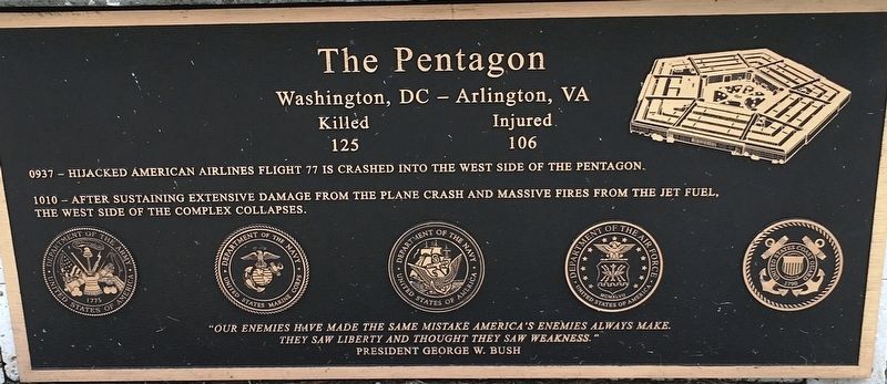 The Pentagon Marker image. Click for full size.