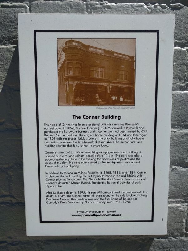 The Conner Building Marker image. Click for full size.