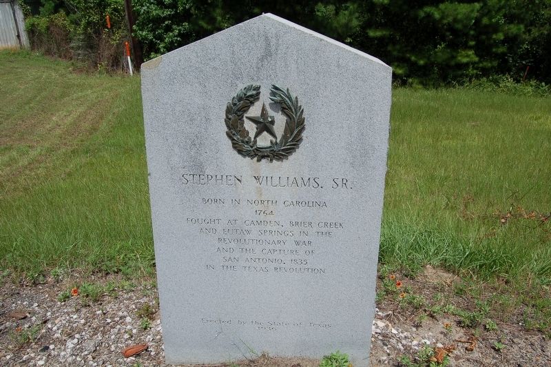 Stephen Williams, Sr. Marker image. Click for full size.