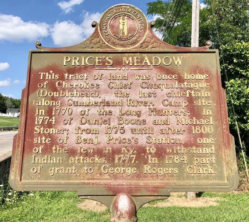 Price's Meadow Marker image. Click for full size.
