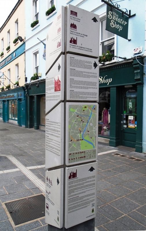 Kilkenny Historic Sites Marker. Click for full size. Kilkenny Historic Sites Marker image. Click for full size.