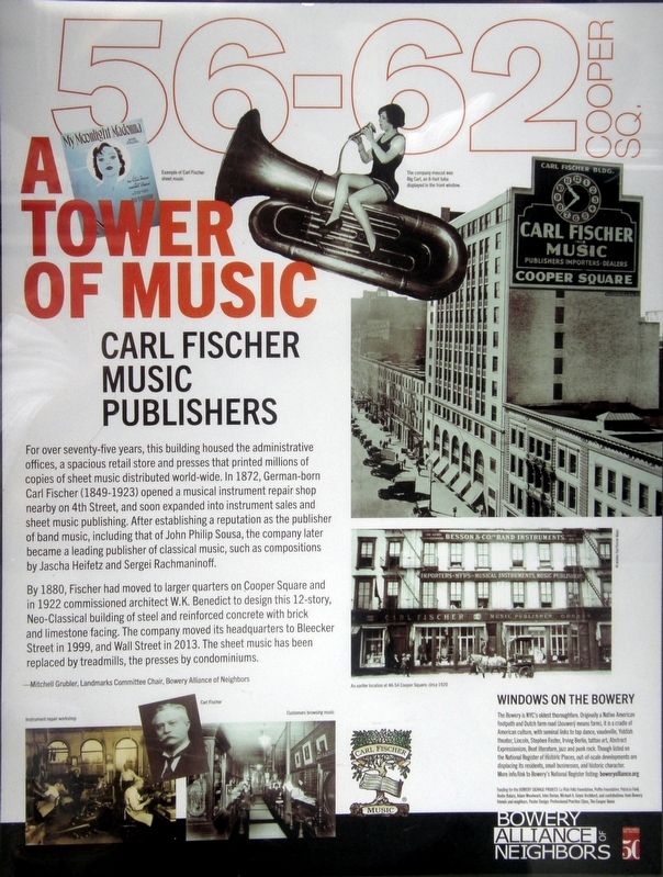 A Tower Of Music Marker image. Click for full size.