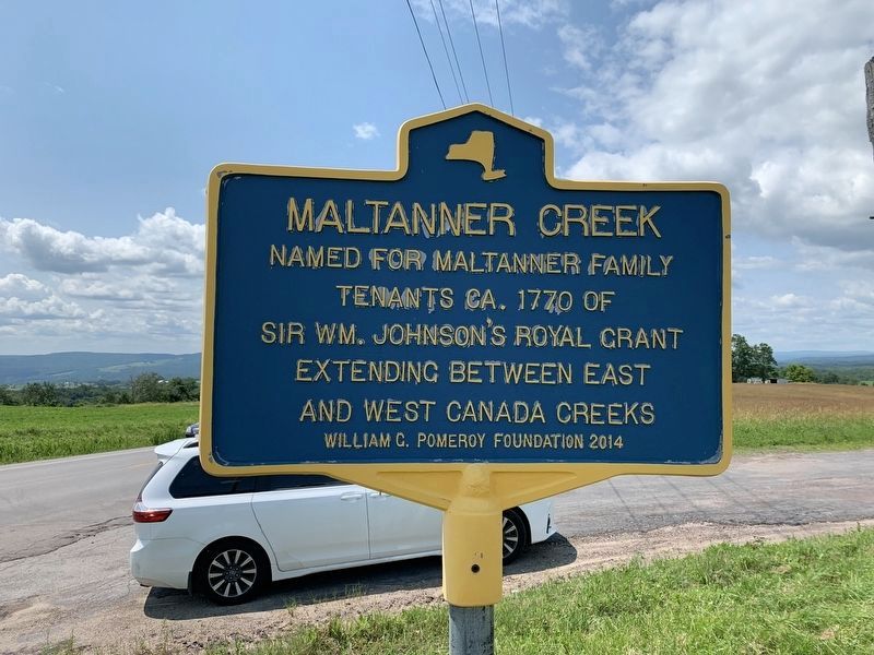 East Side of Maltanner Creek Marker image. Click for full size.