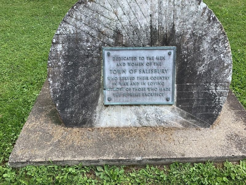 Town of Salisbury War Memorial. Click for full size. Town of Salisbury War Memorial image. Click for full size.