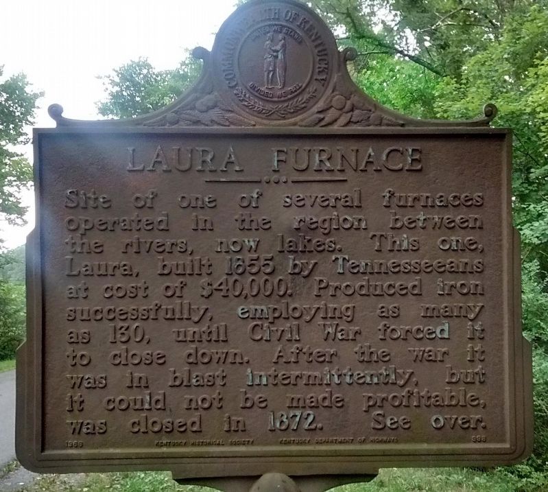 Laura Furnace Marker (Side 1) image. Click for full size.