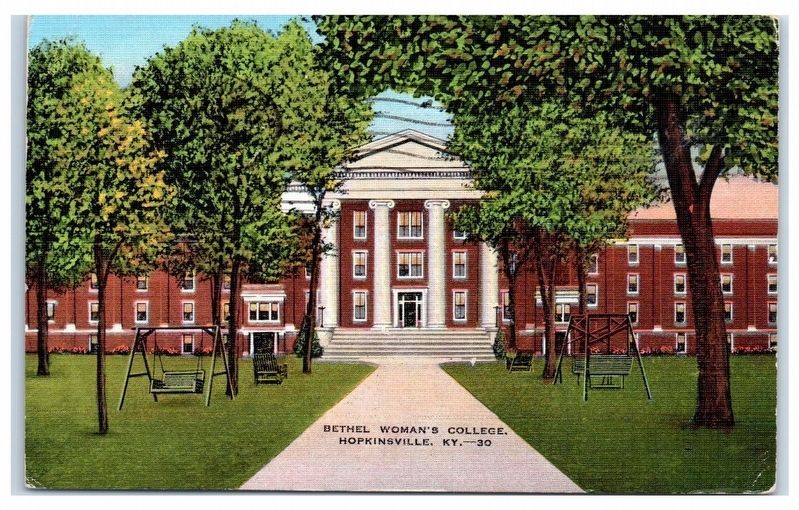 Bethel College. Click for full size. Bethel College image. Click for full size.