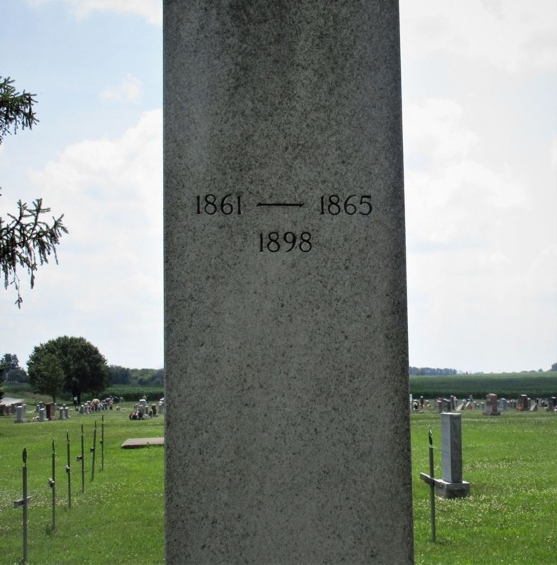 Greenmound Veterans Monument #1 Marker image. Click for full size.
