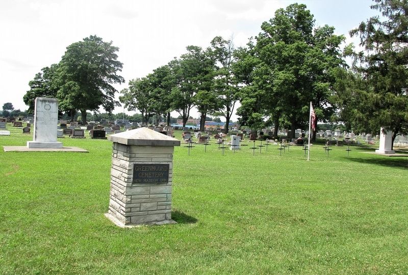 Greenmound Veterans Monument #2 Marker image. Click for full size.