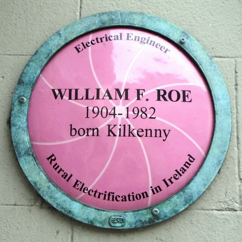 William F. Roe Marker image. Click for full size.