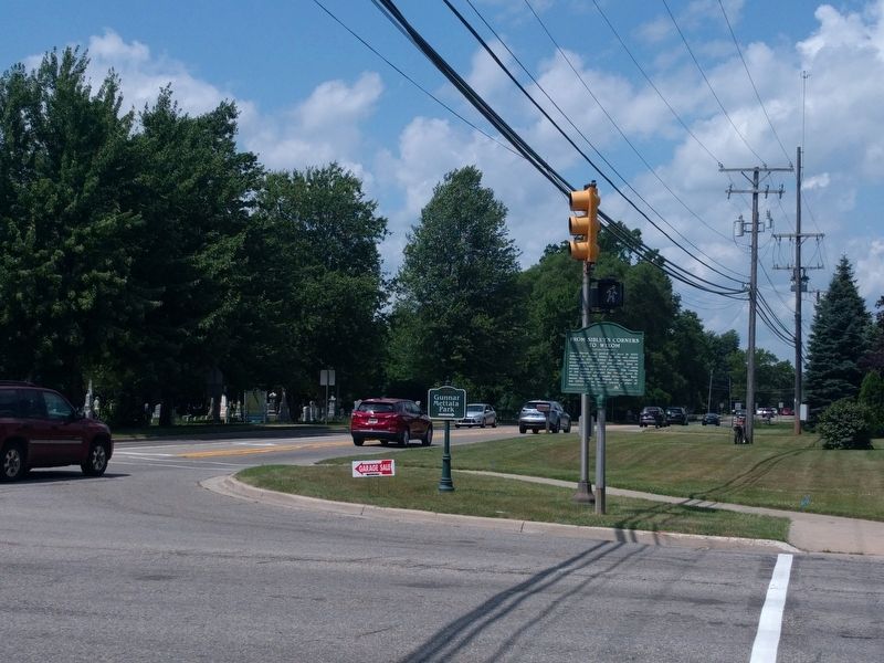 From Sibley's Corners to Wixom Marker image. Click for full size.