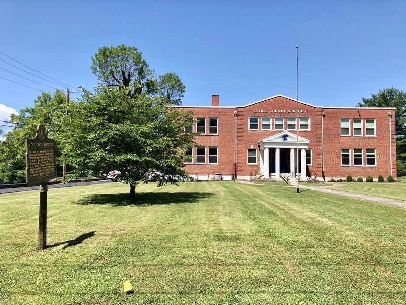 Now the Estill County Schools building. image. Click for full size.