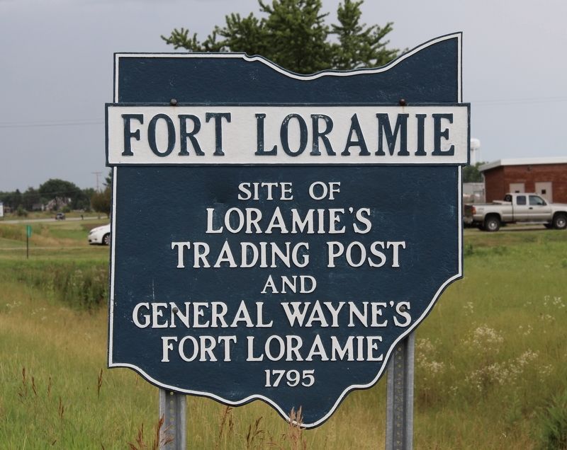 Fort Loramie Marker image. Click for full size.