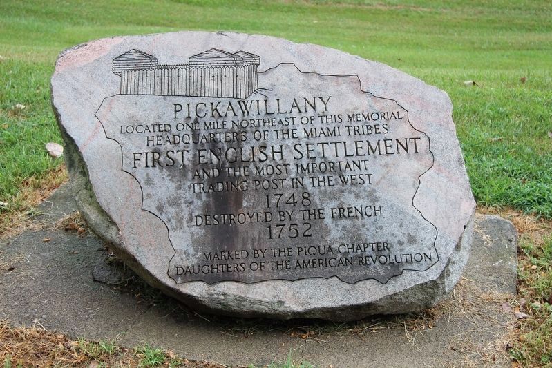 Fort Pickawillany Marker image. Click for full size.