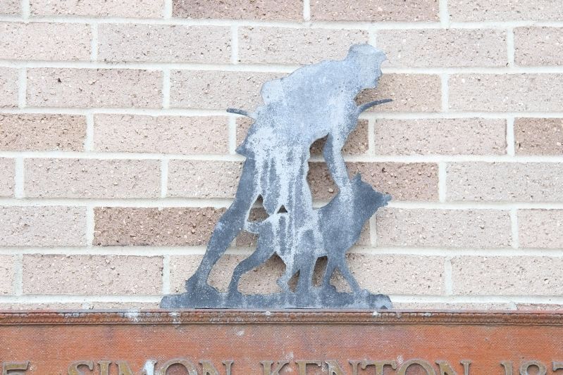 Simon Kenton Marker image. Click for full size.
