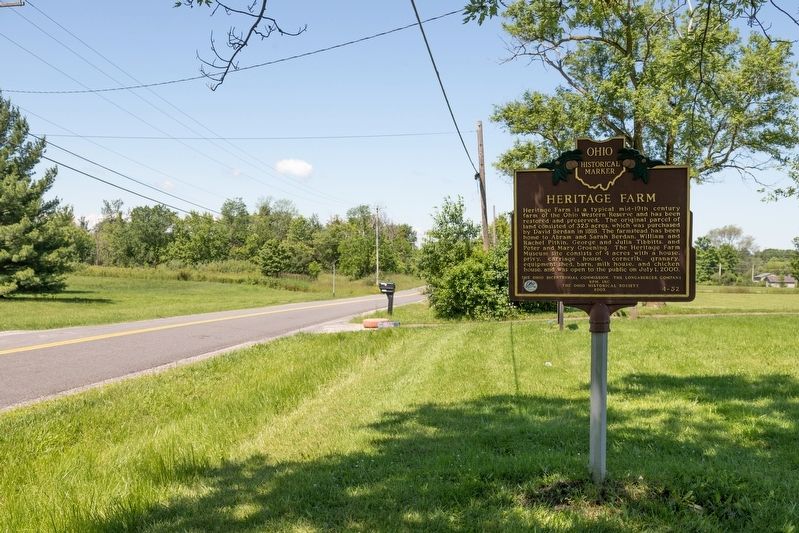 Heritage Farm Marker. Click for full size. Heritage Farm Marker image. Click for full size.