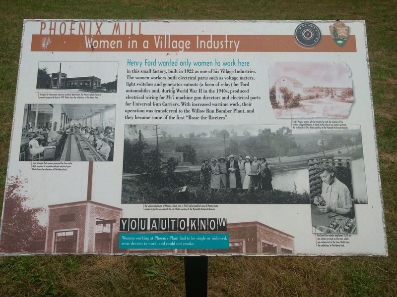 Phoenix Mill Marker image. Click for full size.