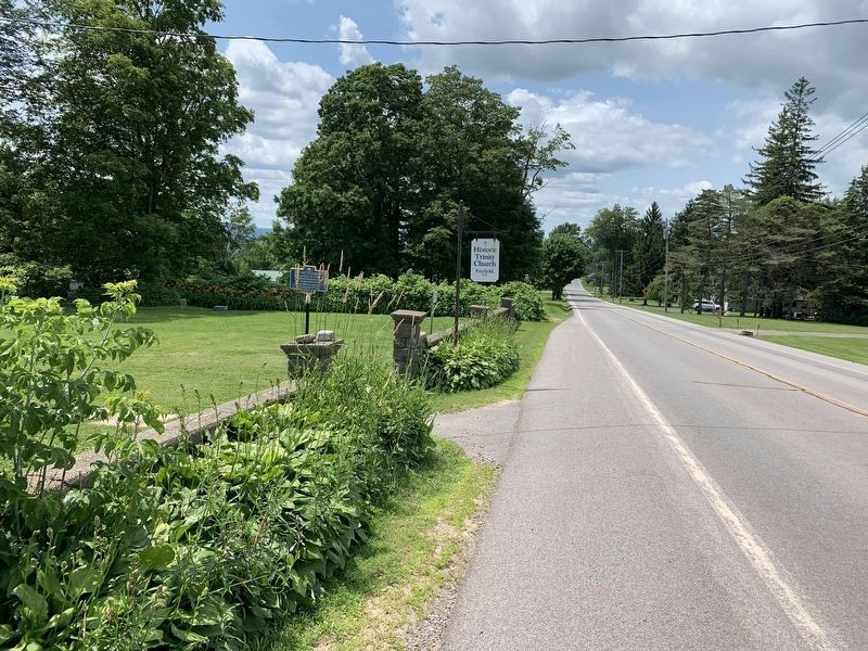 Looking West along NY 29. Click for full size. Looking West along NY 29 image. Click for full size.
