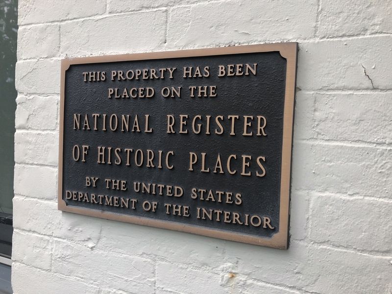 Evans-Tibbs House Marker. Click for more information. Evans-Tibbs House Marker image. Click for more information.