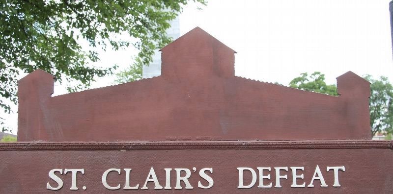 St. Clair's Defeat / Fort Recovery Marker image. Click for full size.