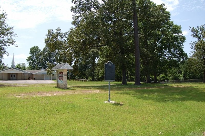 Zion Hill Missionary Baptist Church and Cemetery Marker image. Click for full size.
