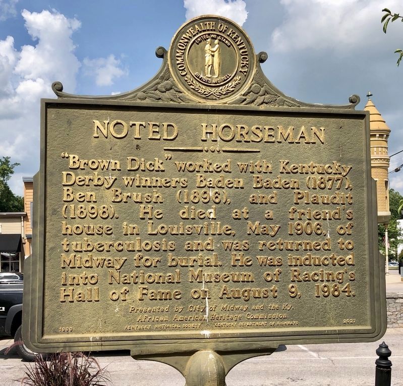 Noted Horseman Marker. Click for full size. Noted Horseman Marker image. Click for full size.