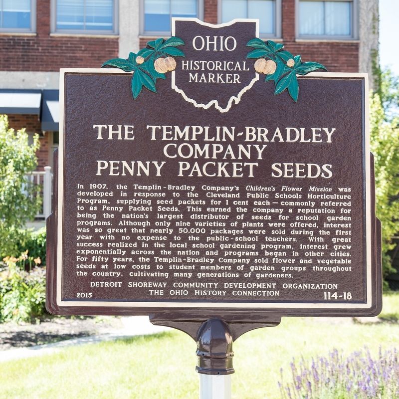 The Templin-Bradley Company Marker image. Click for full size.