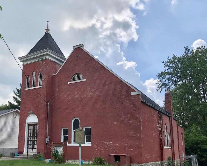 The Historic Second Christian Church & marker.. Click for full size. The Historic Second Christian Church & marker. image. Click for full size.