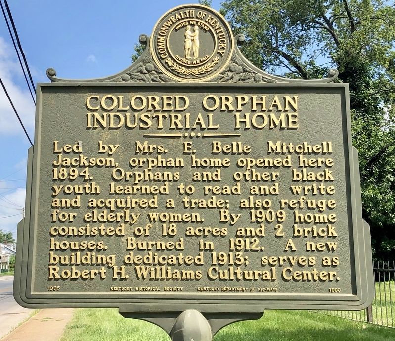 Colored Orphan Industrial Home Marker image. Click for full size.