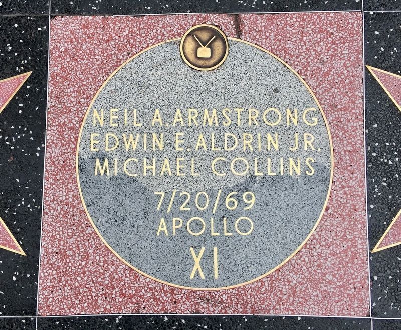 Apollo XI marker. Click for full size. Apollo XI marker image. Click for full size.