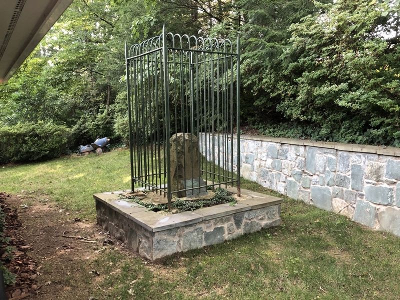 Original Federal Boundary Stone NW 3. Click for full size. Original Federal Boundary Stone NW 3 image. Click for full size.